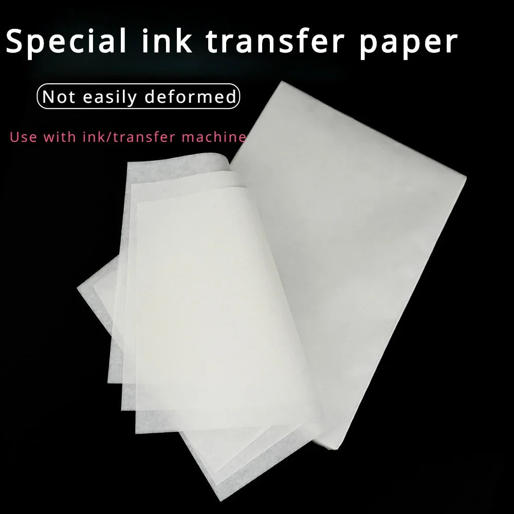 100/200/500pcs Tattoo Transfer Machine Special Copy Paper God Ink Transfer Paper A4 New Technology Inkjet Ink Tattoo Accessories