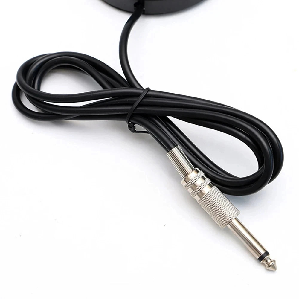 Tattoo Foot Pedal Round Foot Switch with Clip Cord Tattoo Machine Power Supply Controller for Tattoo Machine Power Supply