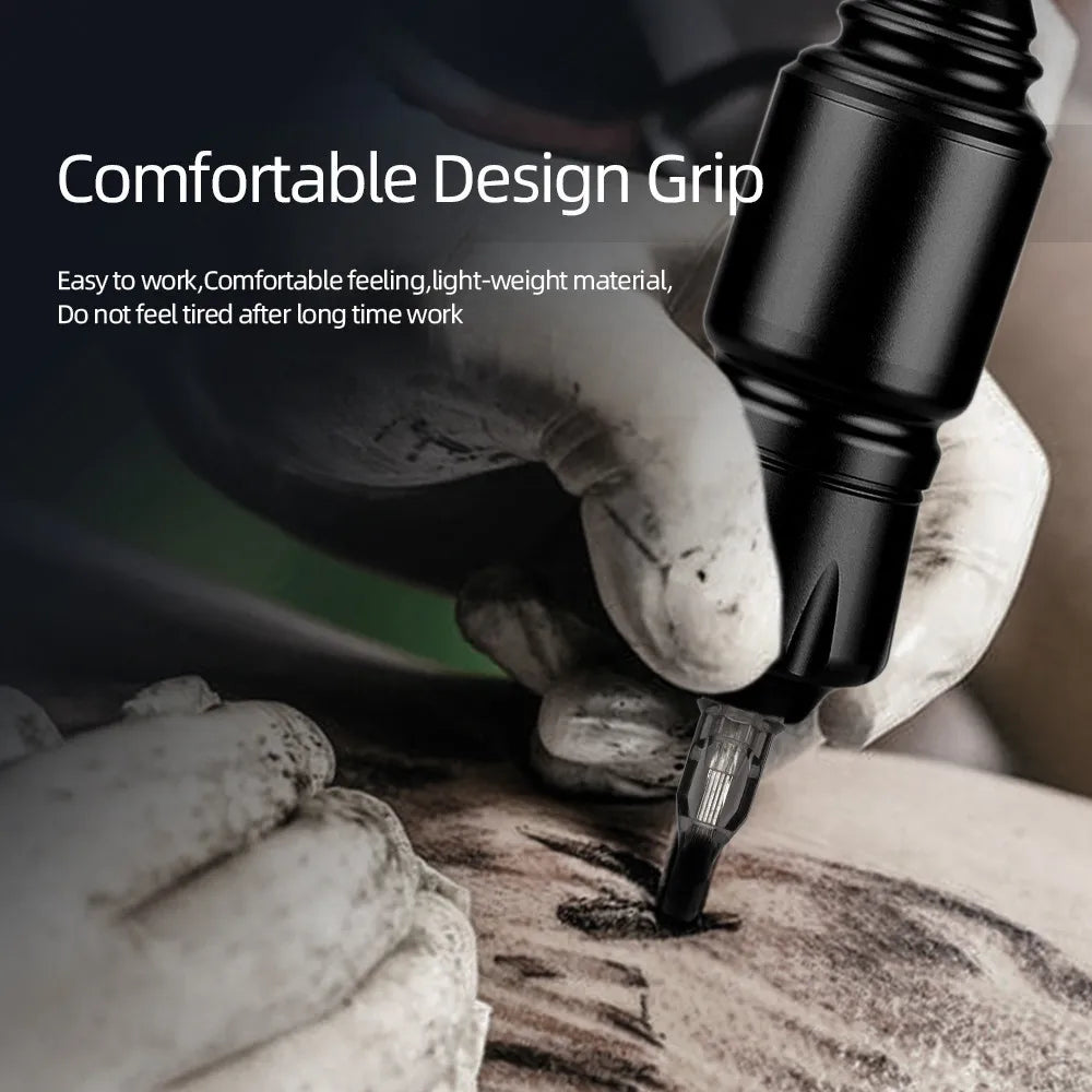 Complete Rotary Tattoo Machine Pen Kit Professional Permanent Makeup 3RL 5RL M1 Cartridge Needle Tattoo Power Supply Body Art