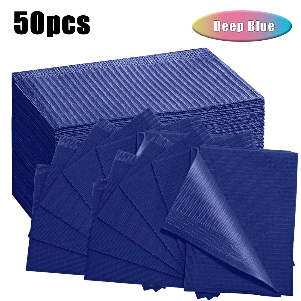 100/50/5pcs Disposable Waterproof Tattoo Clean Pad Wipes Dental