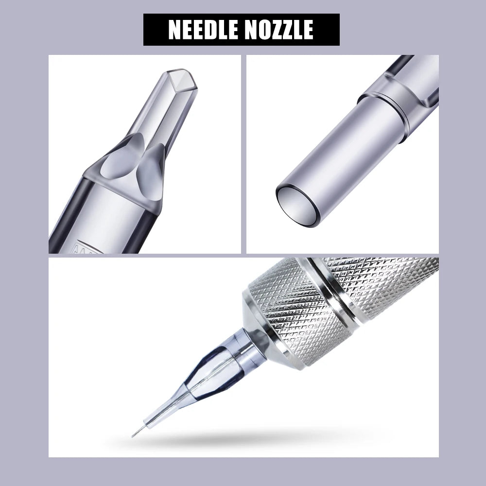 100/50PCS Disposable Tattoo Nozzle Tips RT DT FT Sterilized Tattoo Needle Tube Plastic Tattoo Tube Tips for Tattoo Needle Supply