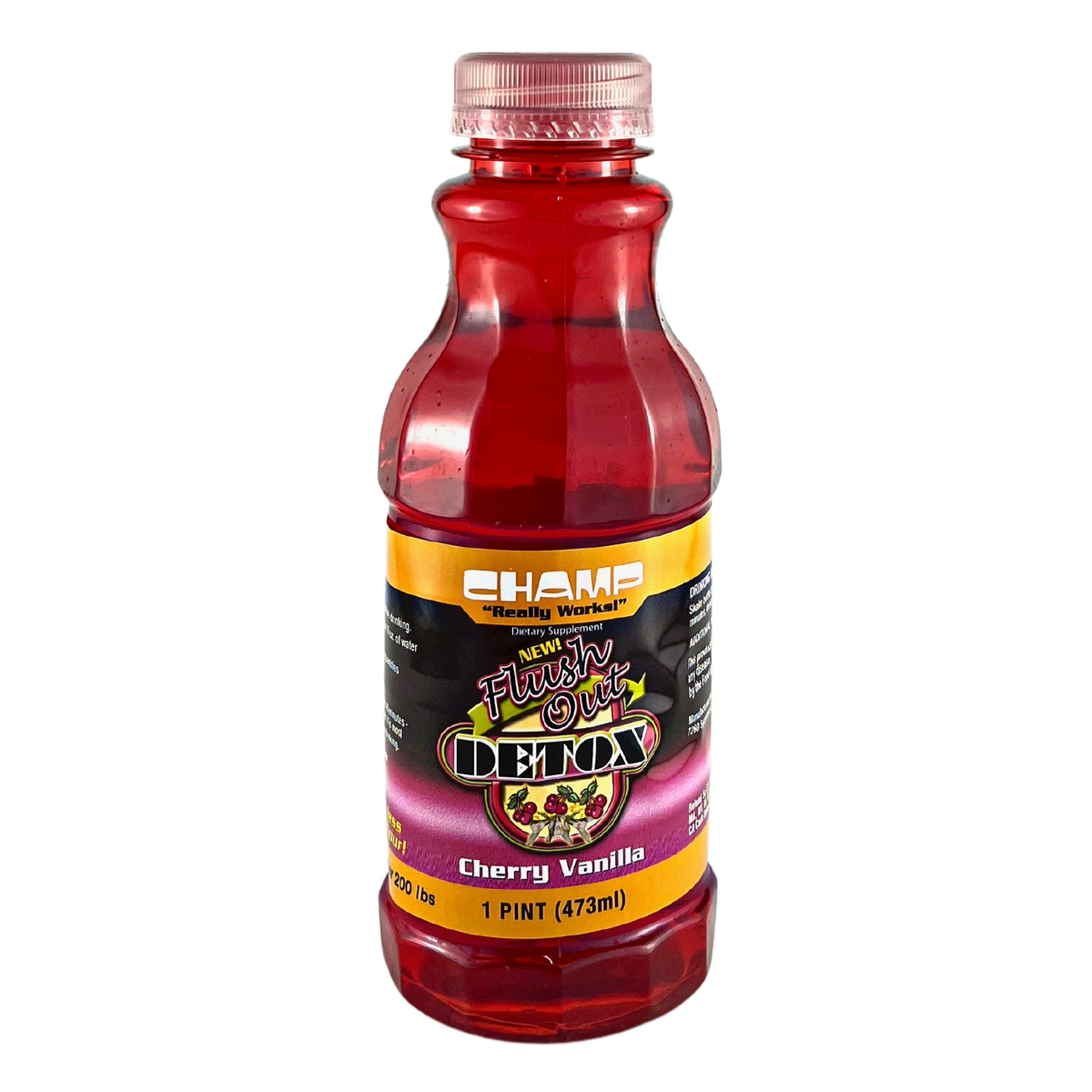 Champ Flush Out Detox — Cherry Vanilla — 16 fl oz