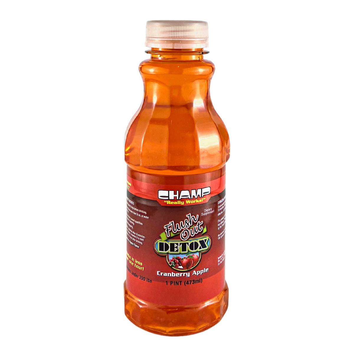 Champ Flush Out Detox — Cranberry Apple — 16 fl oz