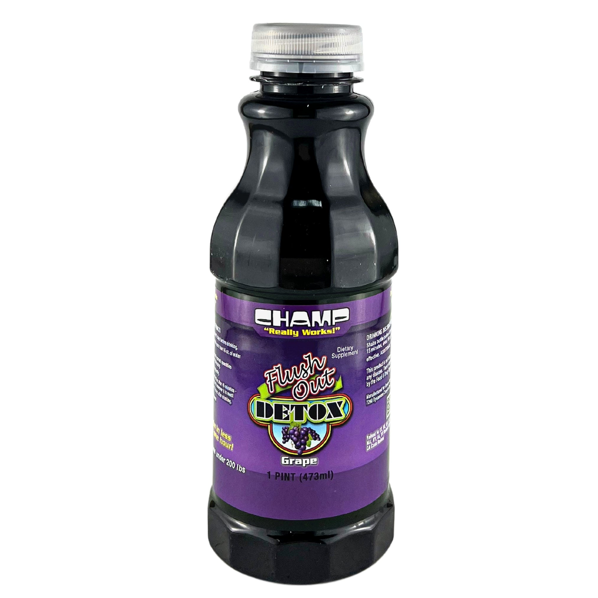 Champ Flush Out Detox — Grape — 16 fl oz