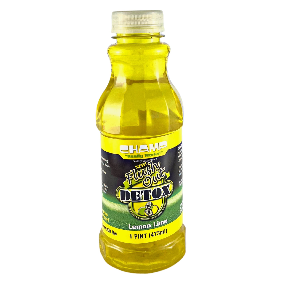 Champ Flush Out Detox Lemon Lime 16 fl oz bottle