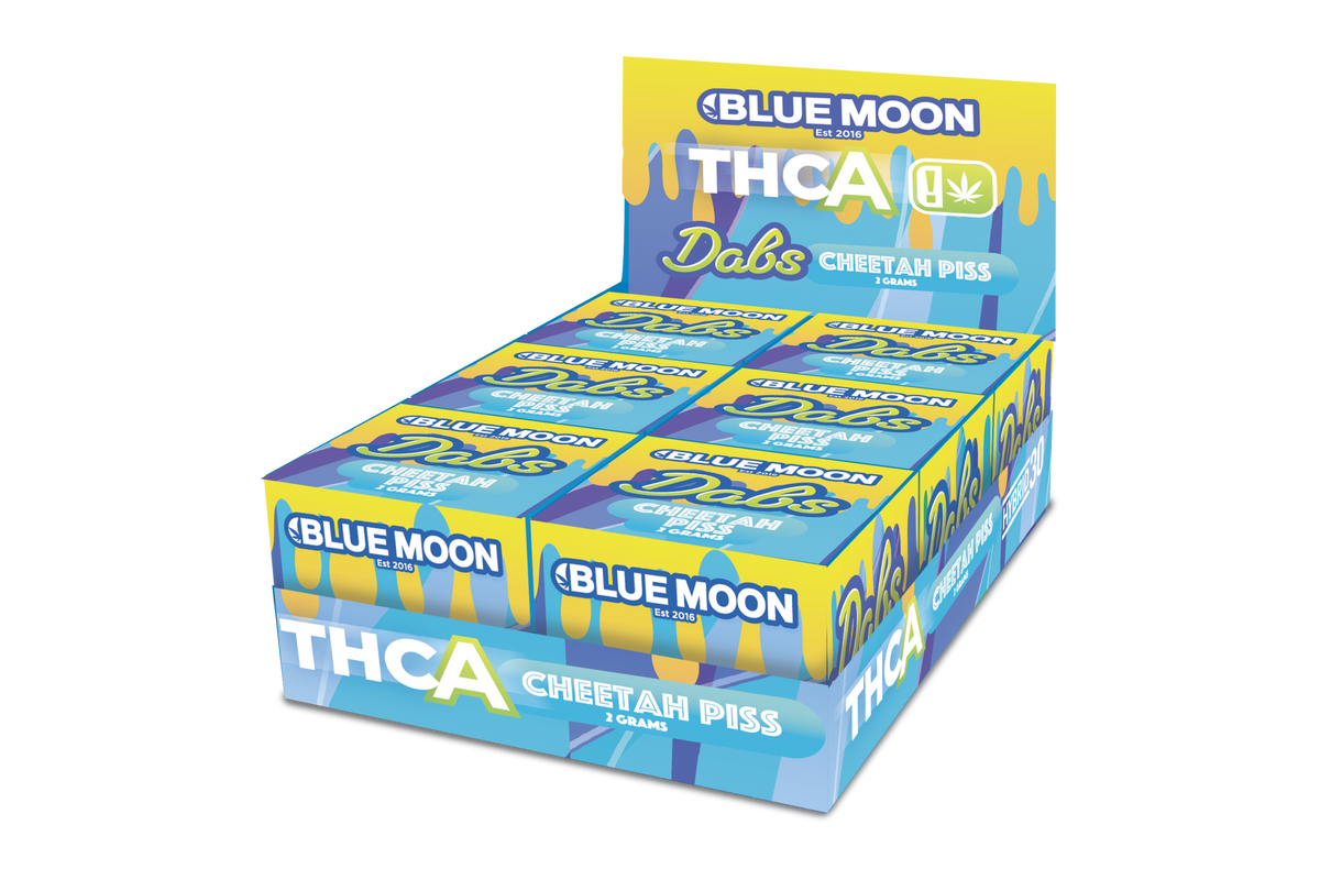 Cheetah Piss THC-A Dab – 2 Grams 6PK