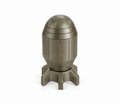 Clickit GH-8152 Atomic Bomb Torch Lighter in Army Green, closed, on white background