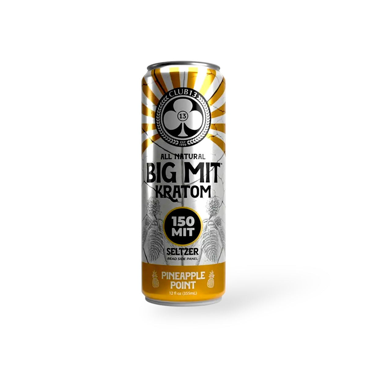 Club13 BIG MIT Pineapple Point Kratom Seltzer 150 MIT