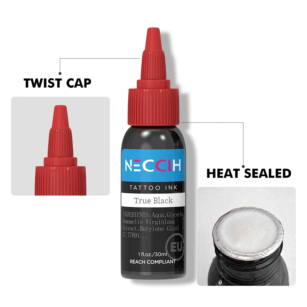 5-Color 30ml Professional Tattoo Ink Set