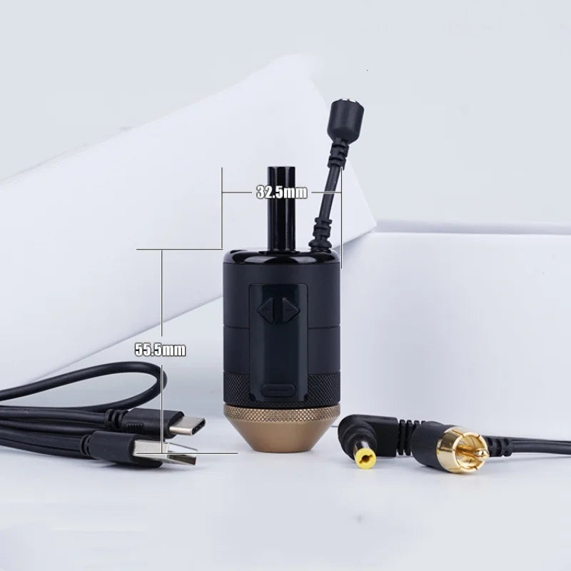 Wireless Control Handle Power Supply Portable Charging High-capacity Motor Tattoo Equipment Tattoo Grip Battery Tattoo Supplies