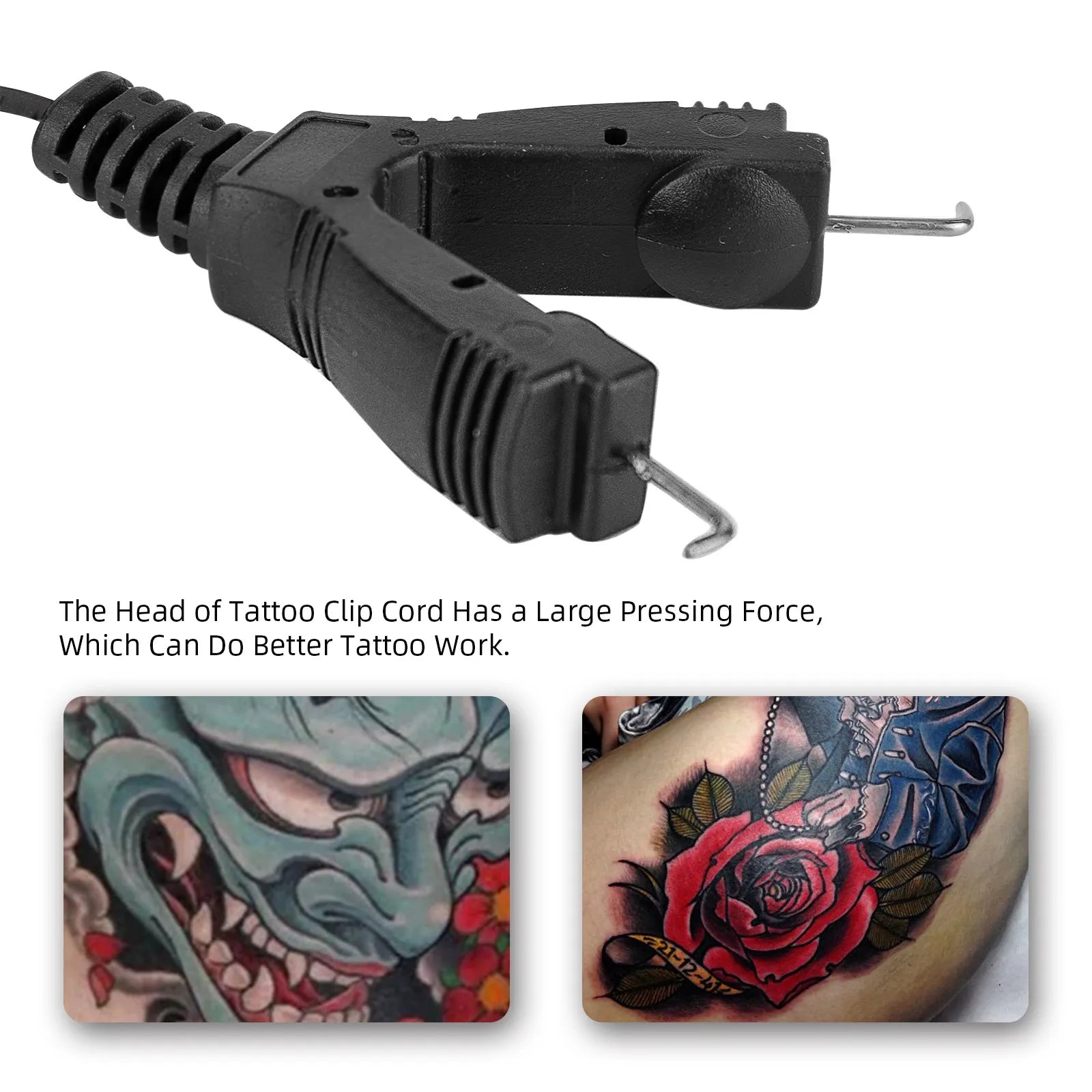 Tattoo Accessories Clip Cord Soft Adapter Tattoo Power Supply Cabo Para Maquina For Machine Tattoo Kabel Clipcord Tool
