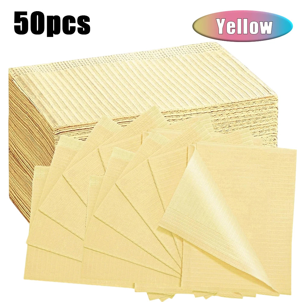 100/50/5pcs Disposable Waterproof Tattoo Clean Pad Wipes Dental