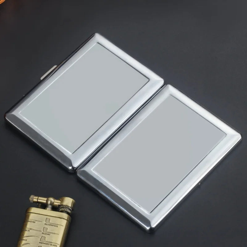 Personalized Flip Cover Coarse Metal Cigarette Case