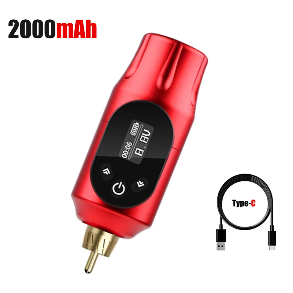 Wireless Tattoo Battery