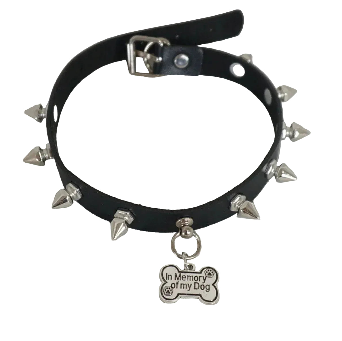 Harajuku Rivets Spike Leather Choker