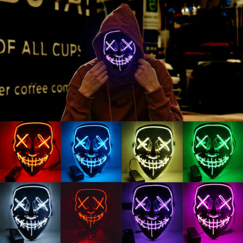 Yellow Halloween Cosplay Mask