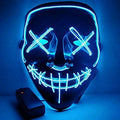 Blue Halloween Cosplay Mask