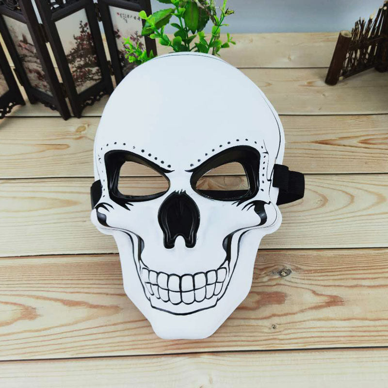 White Skull Halloween Mask – Model A