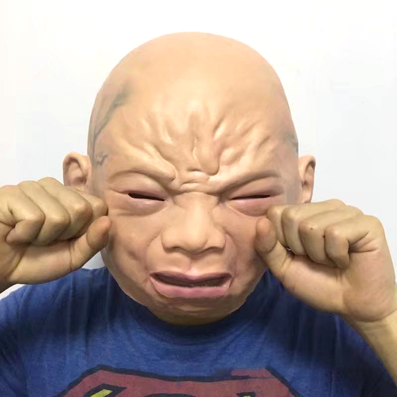 Latex Cry Baby Halloween Mask