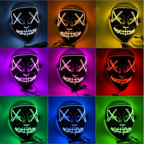 Ice Blue Halloween Cosplay Mask