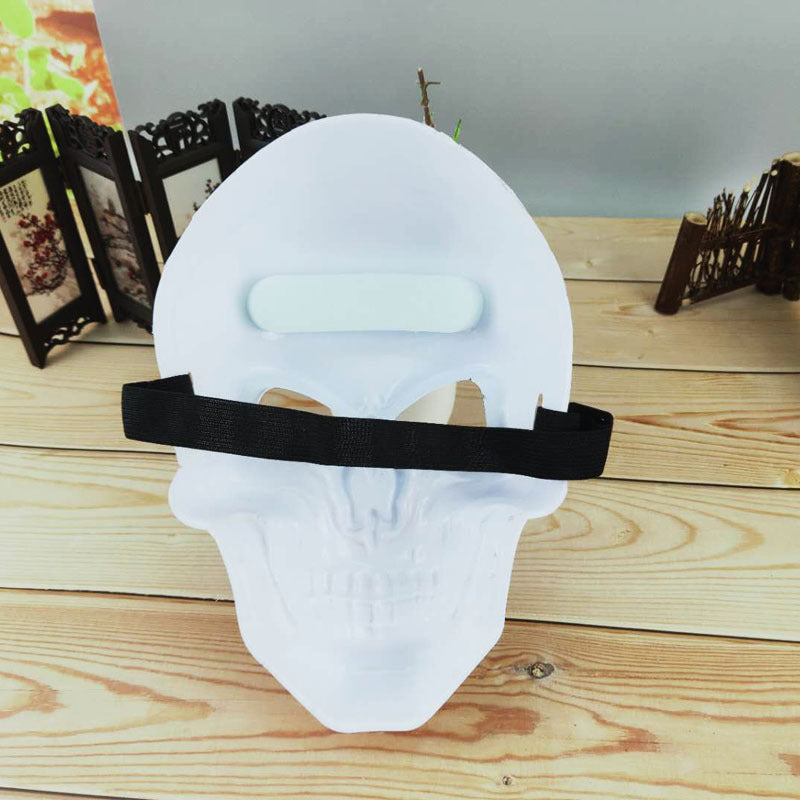 White Skull Halloween Mask – Model A