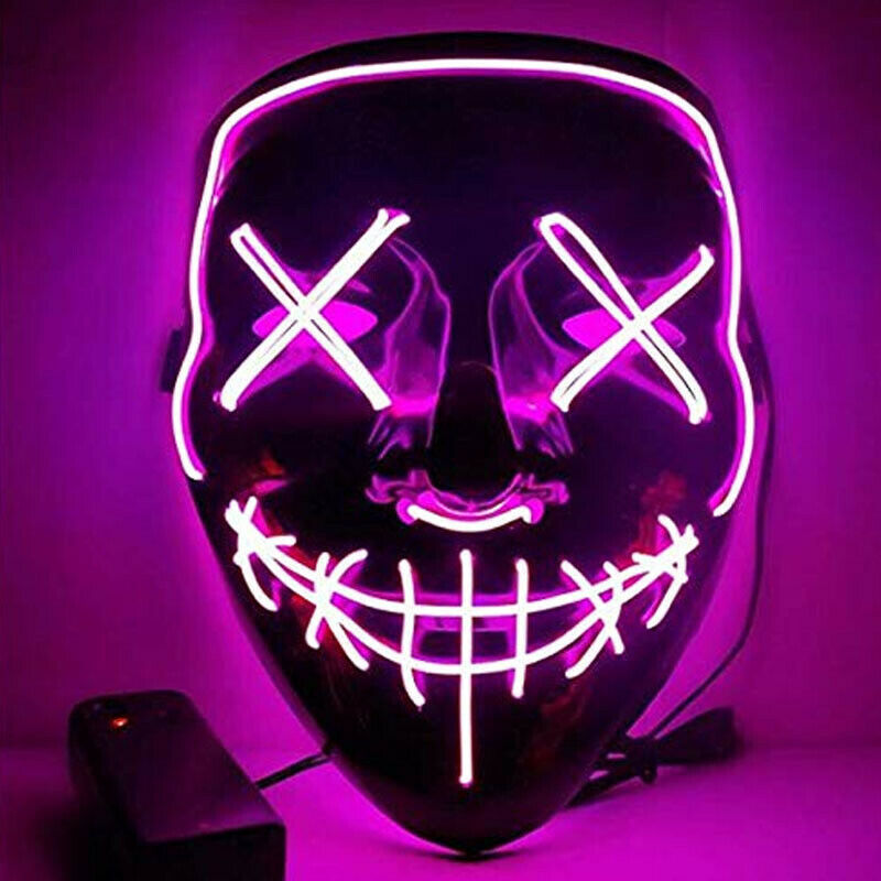 Pink Halloween Cosplay Mask