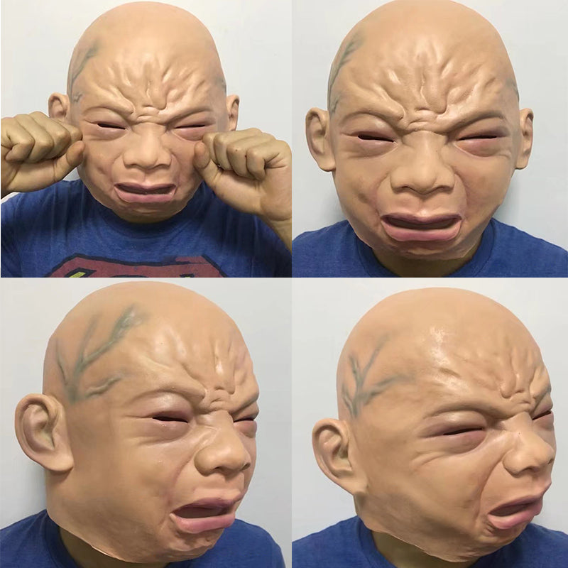 Latex Cry Baby Halloween Mask