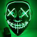 Fluorescent Green Halloween Cosplay Mask
