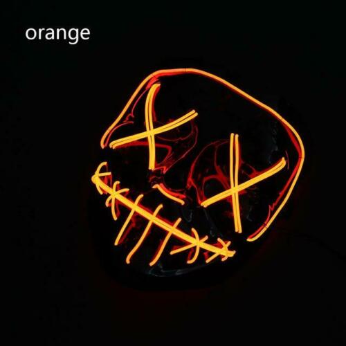 Orange Halloween Cosplay Mask
