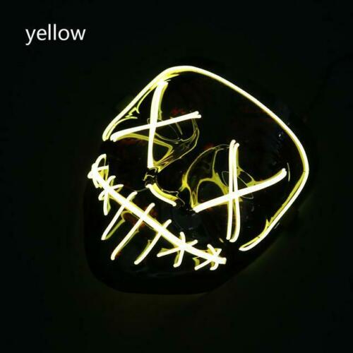 Yellow Halloween Cosplay Mask