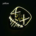 Yellow Halloween Cosplay Mask