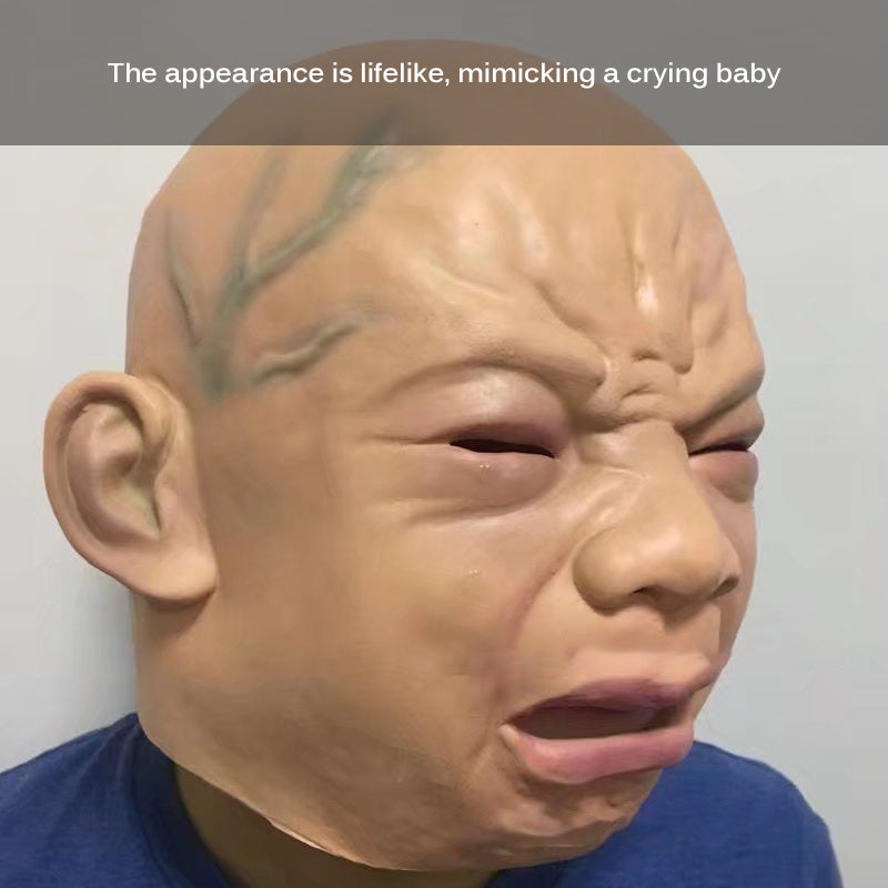 Latex Cry Baby Halloween Mask