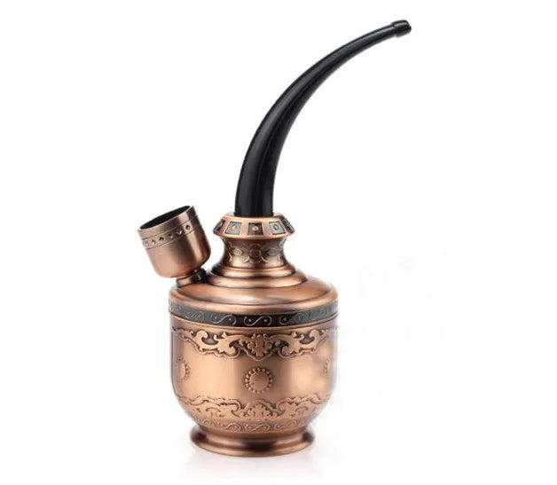 Newest Water Smoking Pipe Portable Circulation Cigarette Holder Shisha Hookah Cigarette Bottle Best Smoking Gift for Men Women
