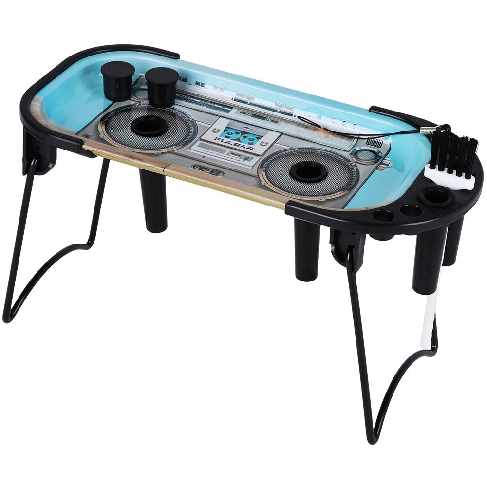 6CT DISPLAY - Pulsar Elevated Cone Rolling Tray Console - 9.25"x4.25" / Assorted Designs