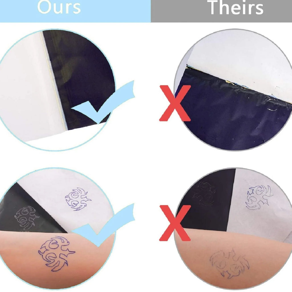 10/50/100Pcs Tattoo Transfer Pape LASTJUDG A4 Size Copy Paper Thermal