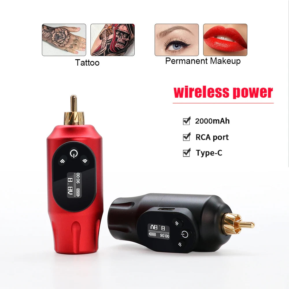 Wireless Tattoo Battery