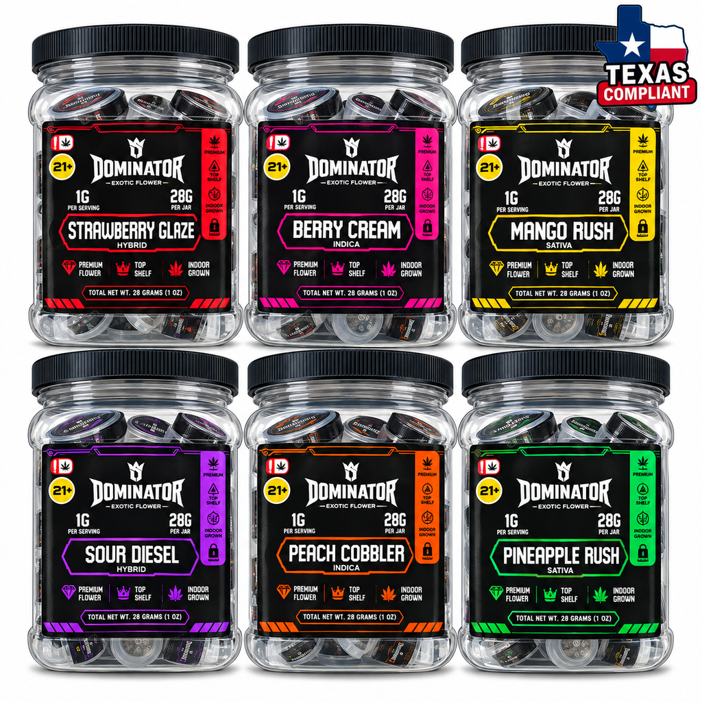 Dominator Exotic THC Flower – 1 g