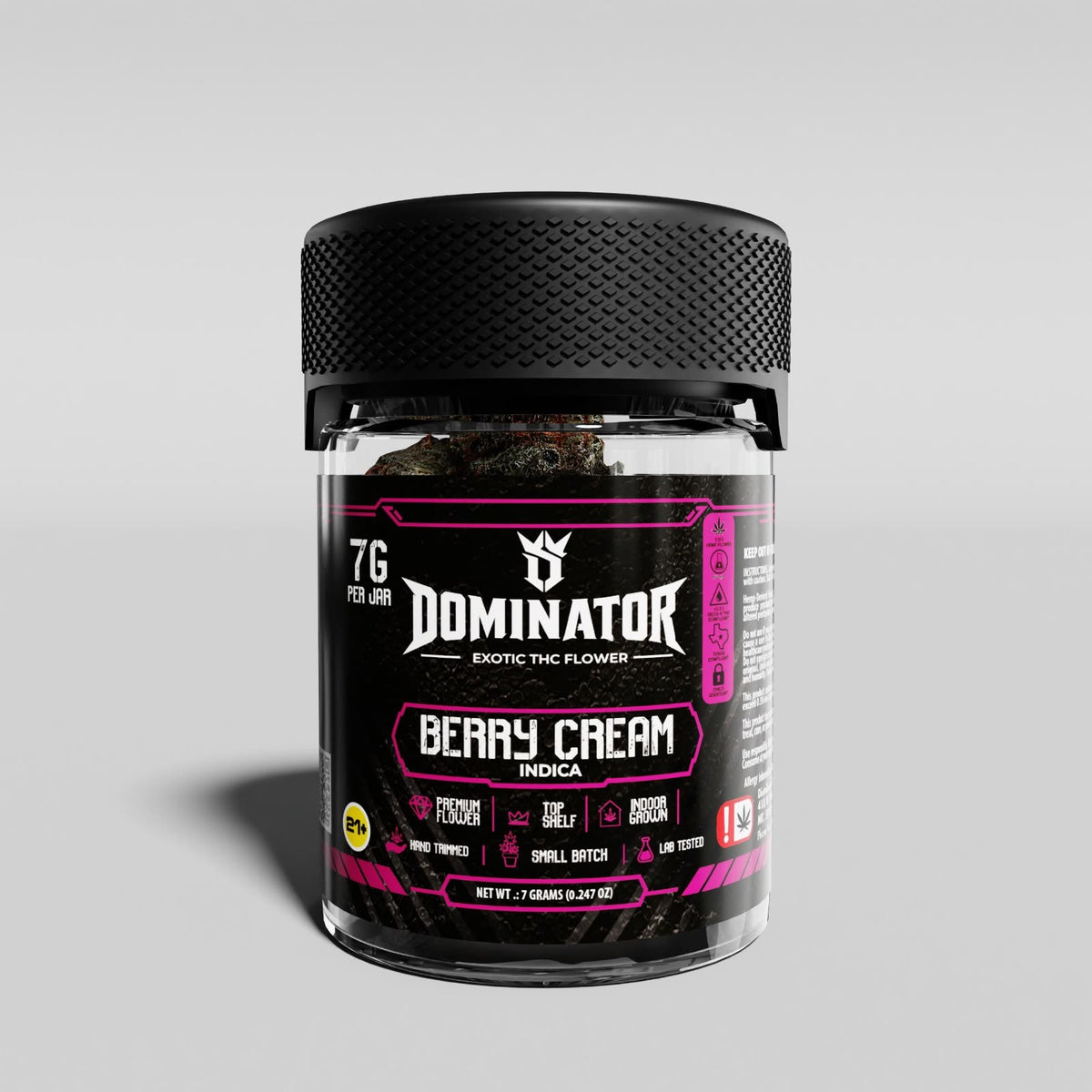Dominator Exotic THC Flower – 7 g
