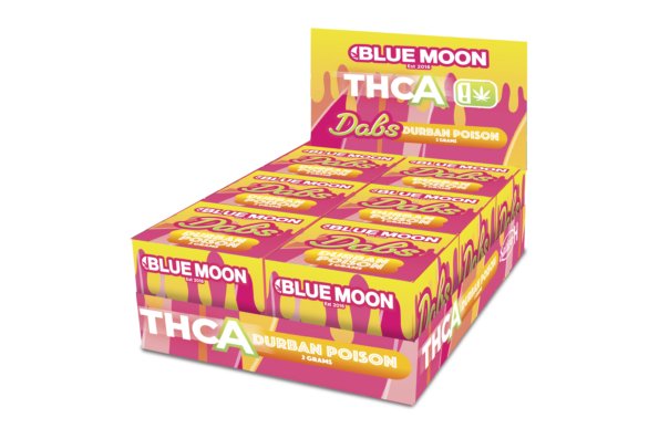 Durban Poison THC-A Dab – 2 Grams 6PK