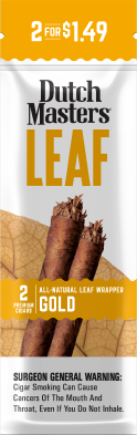 Dutch Masters Leaf Gold - 2-count pouch