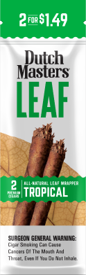 Dutch Masters Leaf Tropical - 2-count pouch