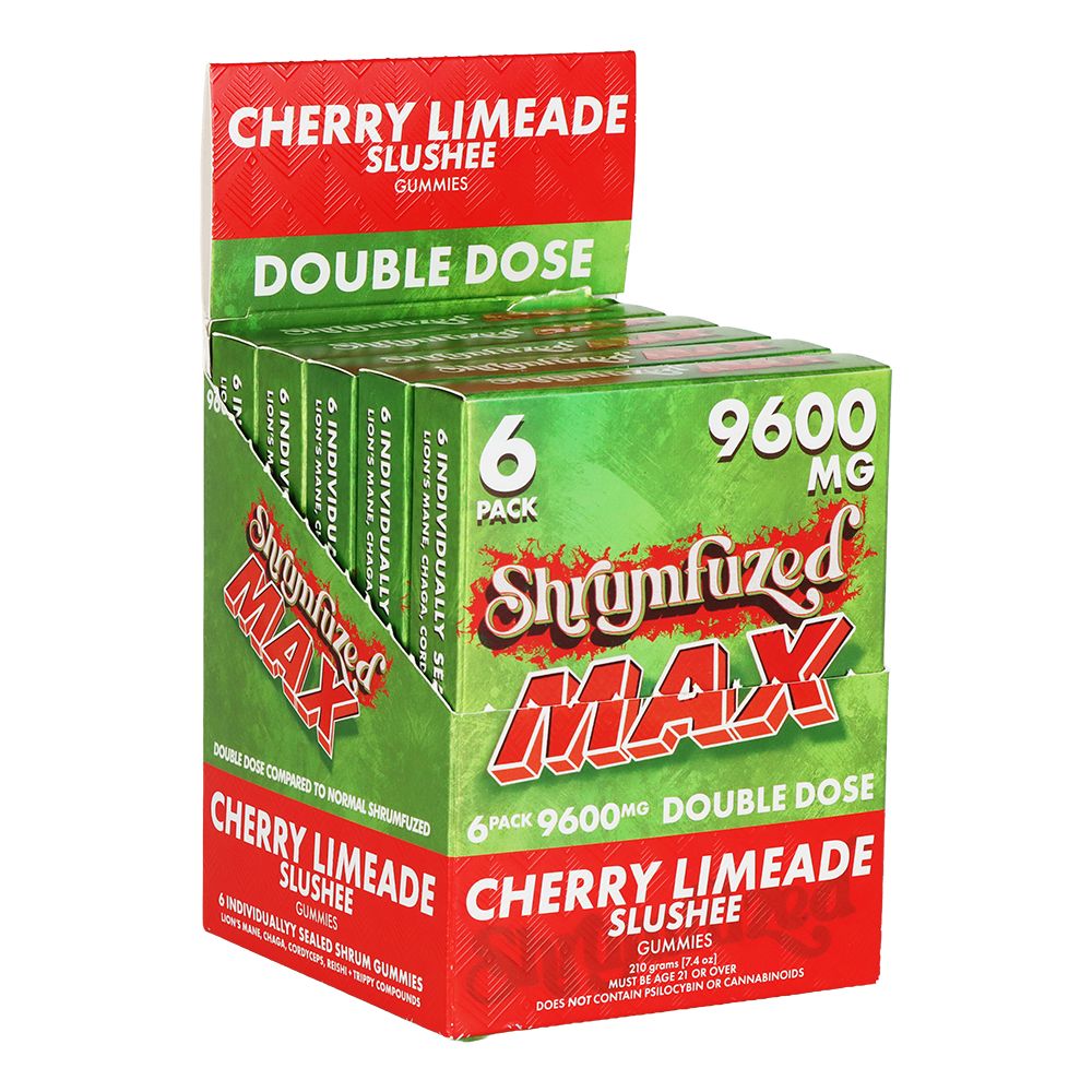 Shrumfuzed MAX Mushroom Blend Gummies | 9600mg | 6pc | 5pk Display