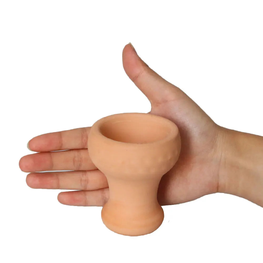 1PC Hookah Shisha Ceramic Five Holes Thermostable  Hookah Hose Handle Accessories