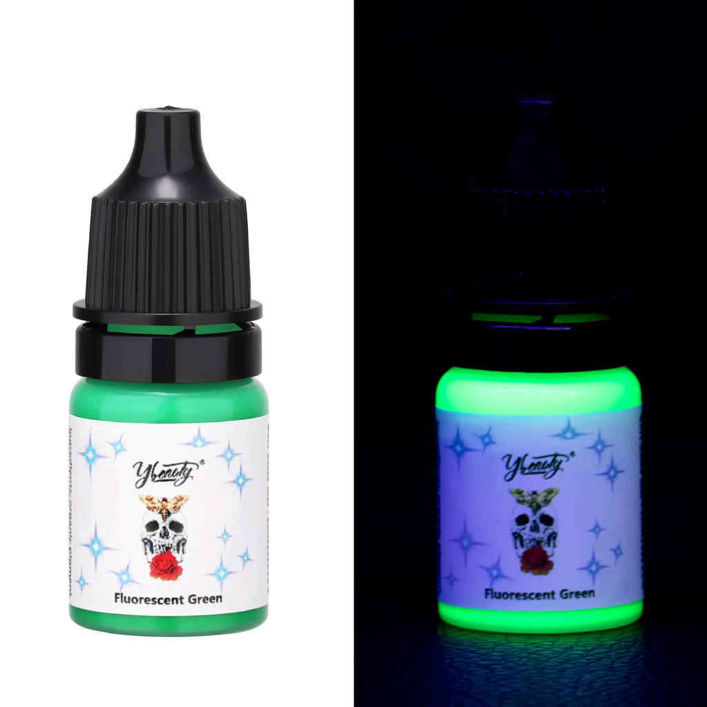 8-Color 5ml Fluorescent UV Tattoo Ink Kit
