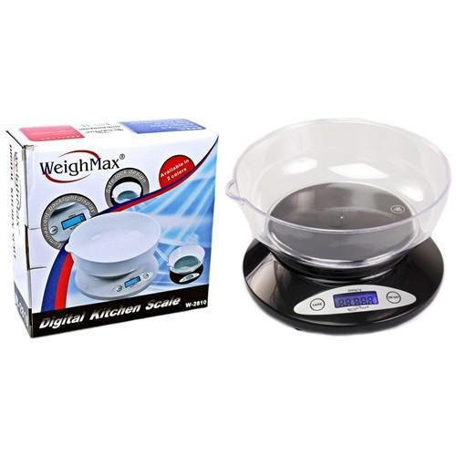 WeighMax Elegant Digital Kitchen Scale – 11lb/5kg