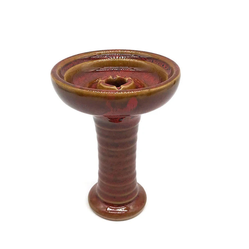 Ceramic Phunnel Hookah Bowl Funnel Hookha Flavor Cup Narguile Accessory Shisha Holder Nargila Container Nargile Parts for Burner