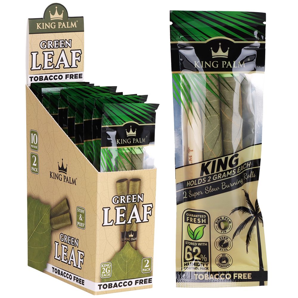 King Palms Pre-Roll Wraps - 2pc / King Size 10ct