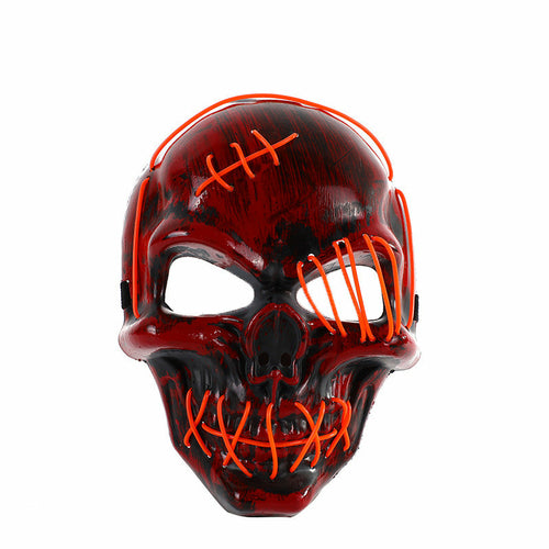 LED One-Eyed Pirate Halloween Mask