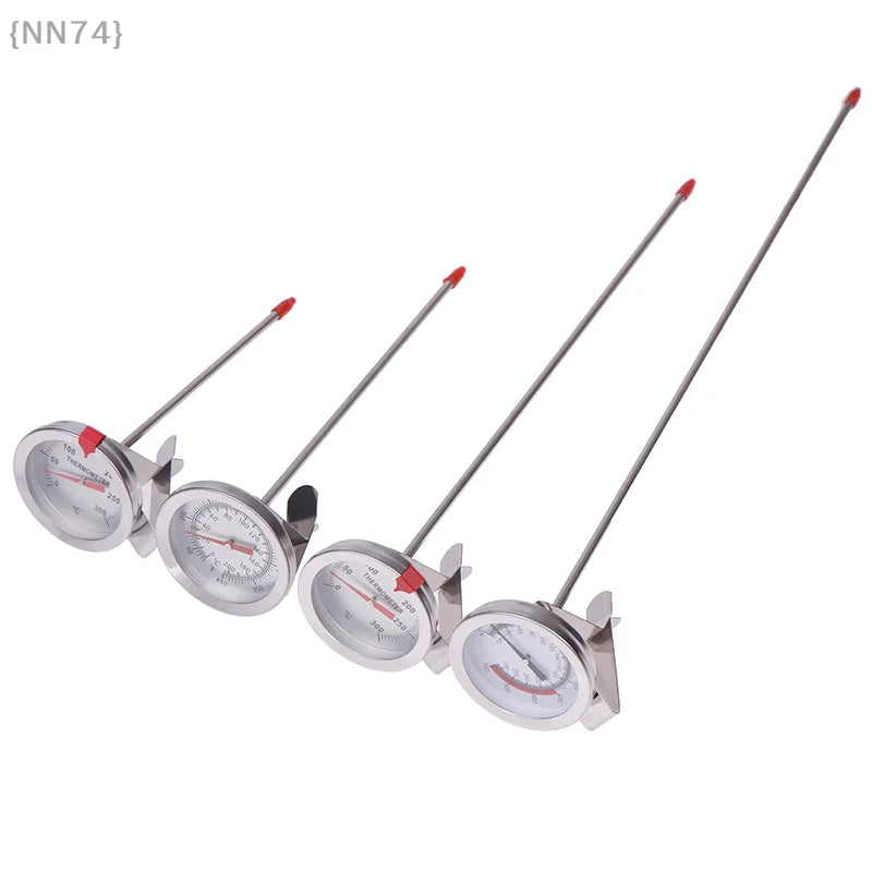 1 Pc Thermometer Kitchen Tools Probe Thermometer Milk Coffee Food Meat Gauge Stainless Steel Cooking Temperature Meter