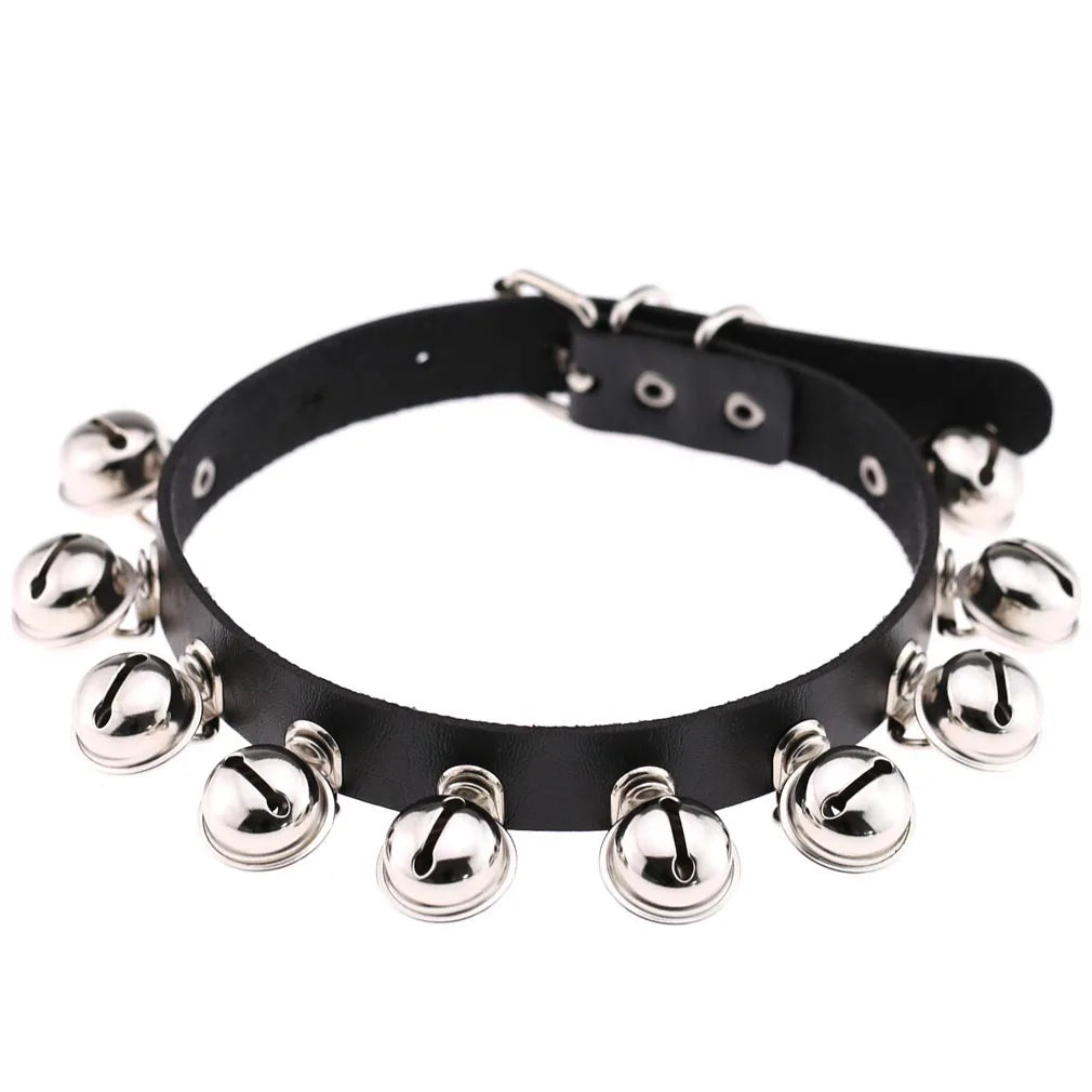 Gothic Punk Spike & Chain Choker Collection